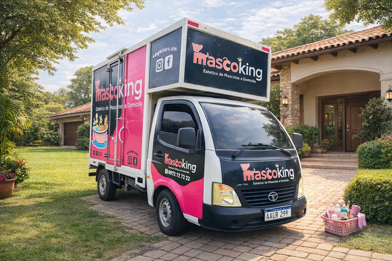 Móvil Mascoking equipado